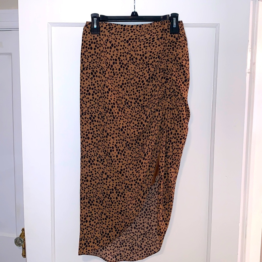 BB Dakota “Rouched Awakening” Midi Skirt